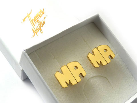 gold cufflinks make great personalised gifts