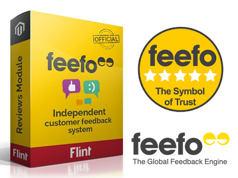 Feefo customer reviews software.