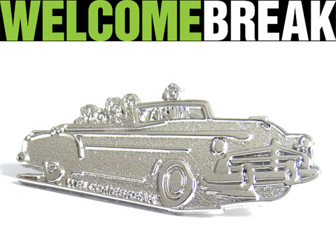 welcome break car badges
