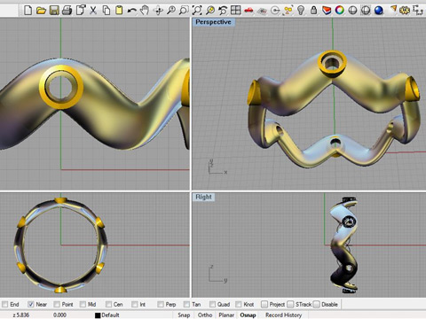 3D CAD jewellery design services