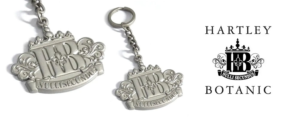 3D matt silver keyrings