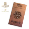 3d antique copper badge and backing card antique 3d badge on backing card